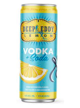 Deep Eddy Lemon Canned Seltzer  4 Cans